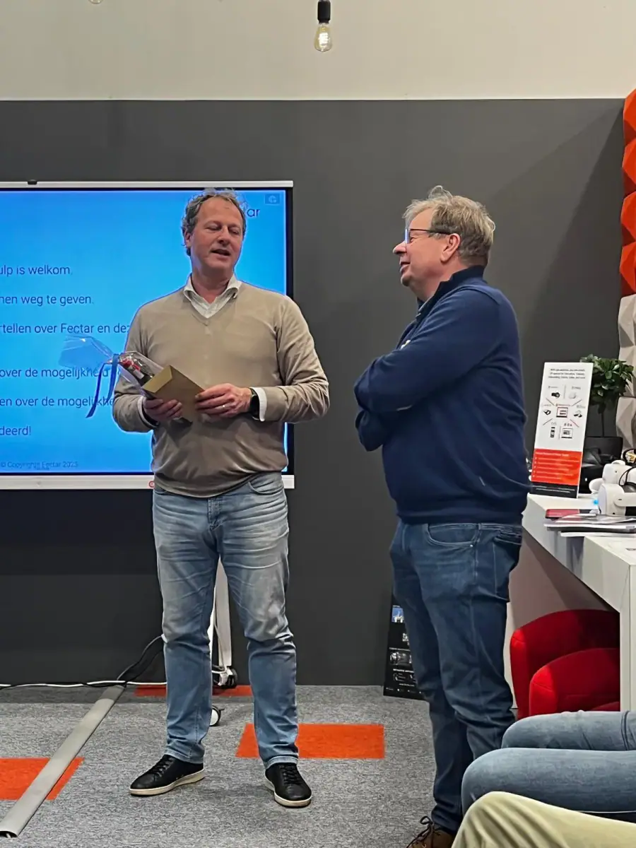 Foto bij Bedrijfsbezoek Fectar - Virtual Reality, Augmented Reality en AI
